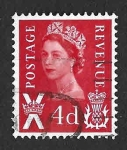Stamps United Kingdom -  10 - Isabel II del Reino Unido (ESCOCIA)