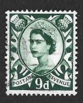 Stamps United Kingdom -  12 - Isabel II del Reino Unido (ESCOCIA)