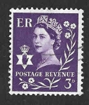 Sellos de Europa - Reino Unido -  1 - Isabel II del Reino Unido (NORTE DE IRLANDA)