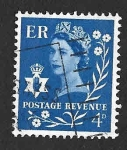 Stamps United Kingdom -  2 - Isabel II del Reino Unido (NORTE DE IRLANDA)