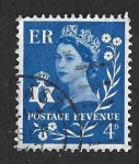 Sellos de Europa - Reino Unido -  2 - Isabel II del Reino Unido (NORTE DE IRLANDA)