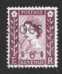 Stamps United Kingdom -  3 - Isabel II del Reino Unido (NORTE DE IRLANDA)