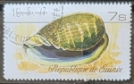 Stamps Guinea -  caracoles - Marginella strigata