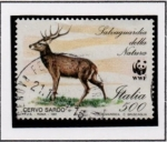 Stamps Italy -  Conservación d' l' Naturaleza, Cerdeña Ciervos