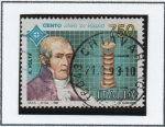 Stamps Italy -  Alesandro Volta