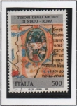 Stamps Italy -  Manuscrito Iluminado