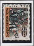 Stamps Italy -  Juventus, Campeon d' Europa d' Futbol 1995/96