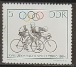 Sellos de Europa - Alemania -  Juegos Olimpicos de Verano 1964 Tokyo - Ciclismo