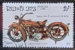 Sellos de Asia - Laos -  Motocicletas - Indian Chief 1930