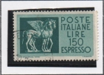 Sellos de Europa - Italia -  Caballos Alados etruca