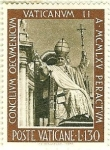 Sellos de Europa - Vaticano -  Clausura del Concilio Vaticano II
