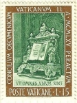 Stamps : Europe : Vatican_City :  Clausura del Concilio Vaticano II