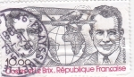 Sellos de Europa - Francia -  Dieudonné Costes (1892-1973) Joseph Le Brix (1899-1931)