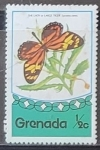 Stamps Grenada -  Mariposas - Lycorea ceres)