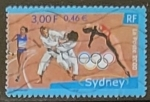 Stamps France -  Juegos Olimpicos de verano 2000 Sydney - Artes marciales