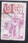 Stamps France -  Ventadour Hall (siglo XVI), Ussel