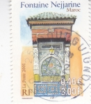 Stamps France -  fuente Nejjarine-Marruecos