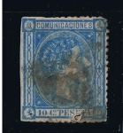 Stamps Europe - Spain -  Edifil  nº  164    Alfonso XII   Reinado de Alfonso  XII