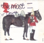 Stamps United Kingdom -  aniversario de la British Horse Society