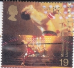 Stamps : Europe : United_Kingdom :  Freddie Mercury (cantante principal de Queen)