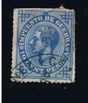 Stamps Spain -  Edifil  nº  184   Alfonso XII
