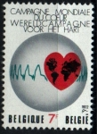 Stamps Belgium -  Campaña mundial del corazon