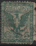 Sellos de Europa - Italia -  Escudo d' Armas d' Saboya
