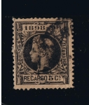 Stamps Spain -  Edifil  nº  240    Alfonso XIII   recargo