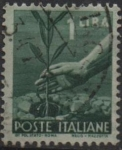 Sellos de Europa - Italia -  Plantación d' Arboles