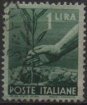 Stamps Italy -  Plantación d' Arboles