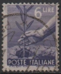 Sellos de Europa - Italia -  Plantación d' Arboles