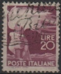 Sellos de Europa - Italia -  Antorcha