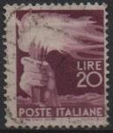 Sellos de Europa - Italia -  Antorcha