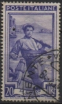 Stamps Italy -  Pescador