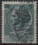 Stamps Italy -  Moneda Syracuse