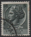 Stamps Italy -  Moneda Syracuse