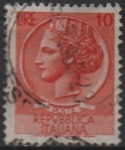 Stamps Italy -  Moneda Syracuse