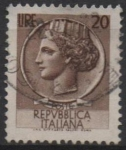 Sellos de Europa - Italia -  Moneda Syracuse