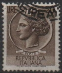 Sellos de Europa - Italia -  Moneda Syracuse