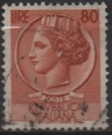 Stamps Italy -  Moneda Syracuse