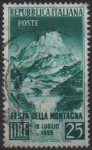 Sellos de Europa - Italia -  Paisaje d' montaña