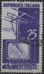 Stamps Italy -  Television Italiana
