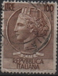Sellos de Europa - Italia -  Moneda Syracuse-Alta