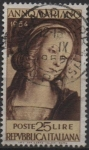 Stamps : Europe : Italy :  Perugino Madona