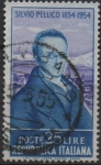 Stamps Italy -  Silvio Pellico
