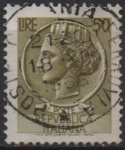 Stamps Italy -  Moneda Syracuse