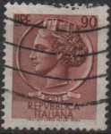 Stamps Italy -  Moneda Syracuse