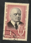 Stamps Romania -  2122 - Jean Sibelius, compositor finlandes