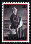 Stamps Netherlands -  serie- Sellos de caridad