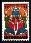 Stamps Netherlands -  serie- Sellos de caridad